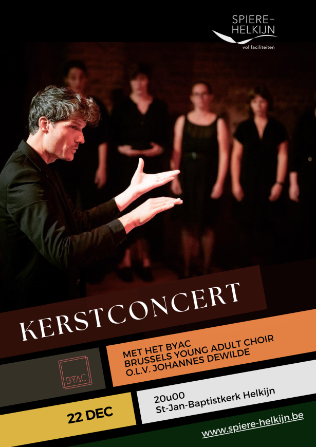 flyer kerstconcert BYAC NL